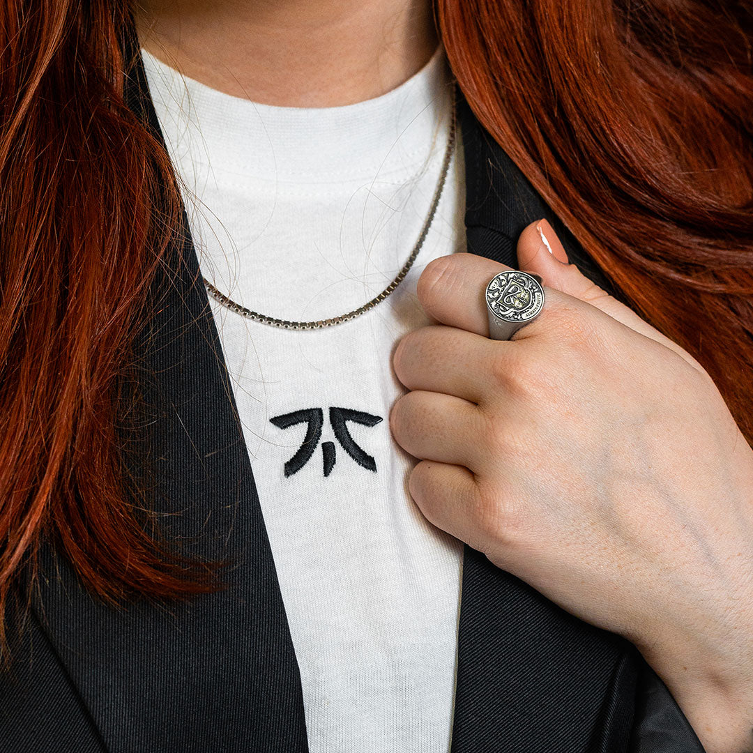 Silver Fnatic Signature Crest Ring Silver Fnatic Signature Crest Ring