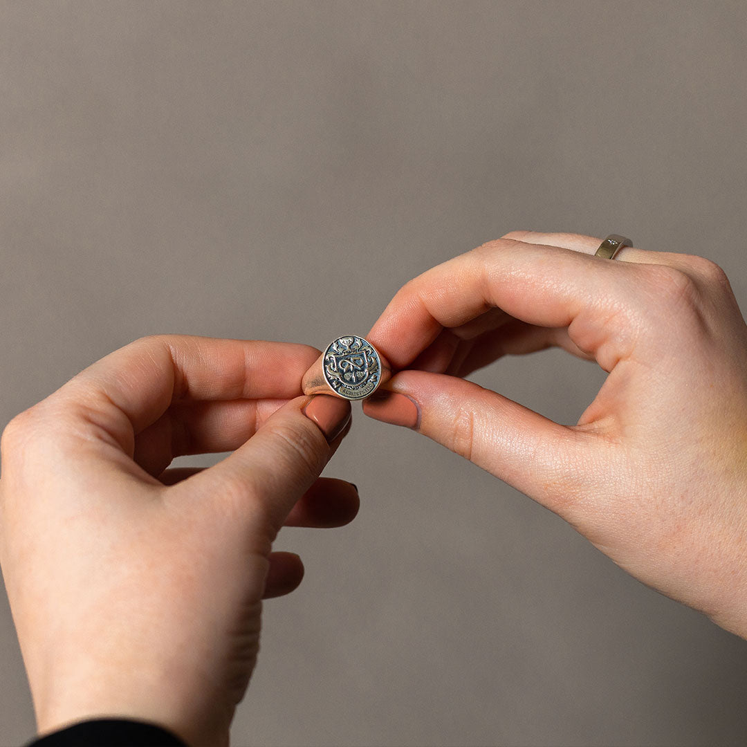 Silver Fnatic Signature Crest Ring Silver Fnatic Signature Crest Ring
