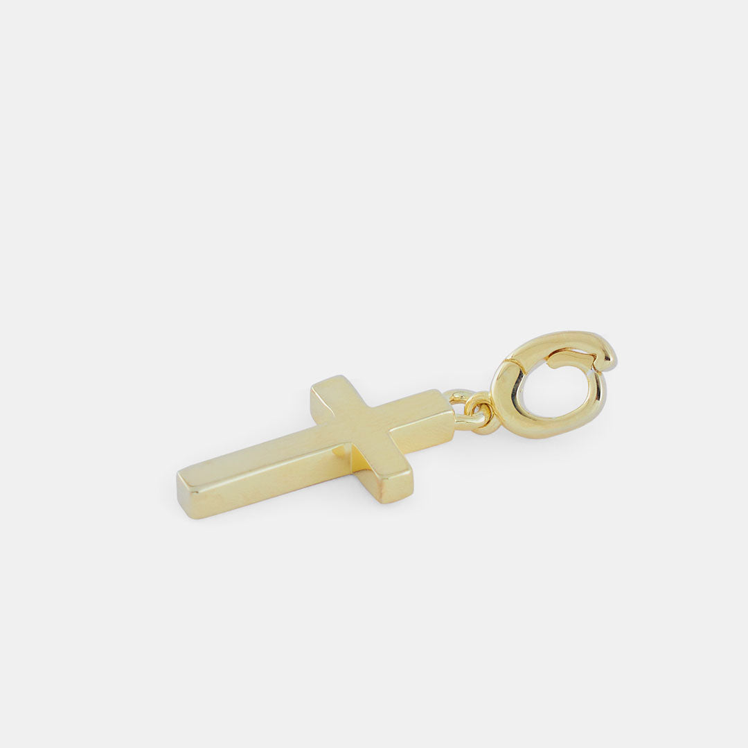 Gold Cross Charm