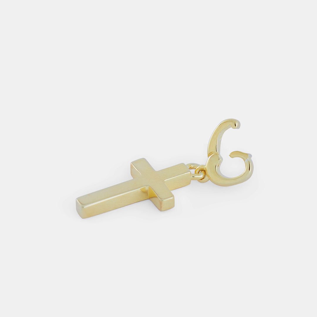 Gold Cross Charm