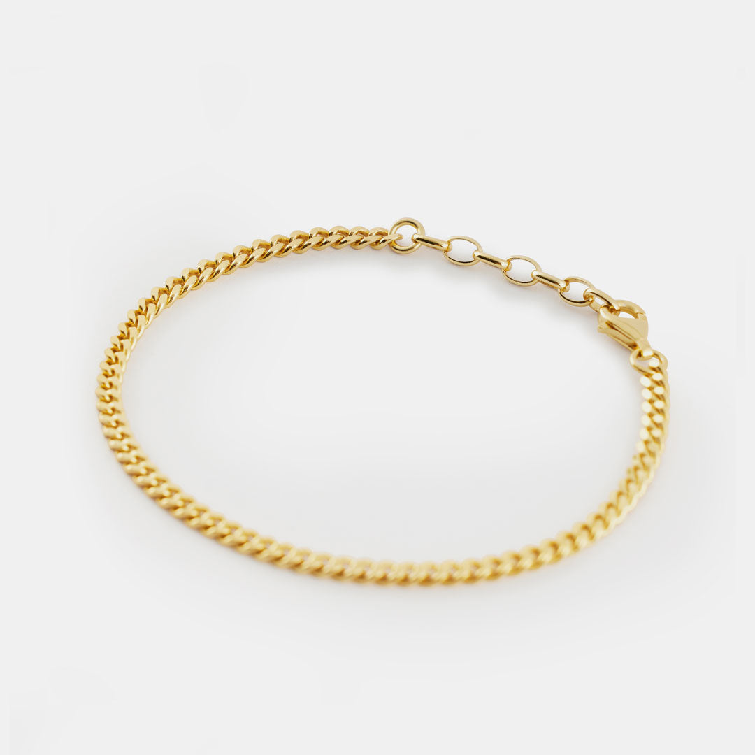 Gold Plated Silver Diamond Cut Bracelet Gold Plated Silver Diamond Cut Bracelet