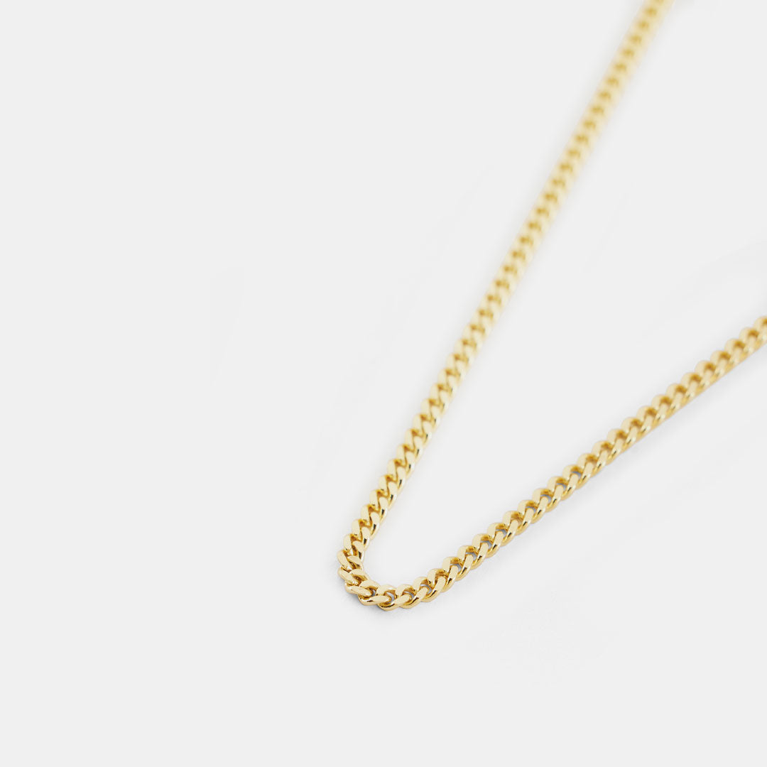 Gold Plated Silver Diamond Cut Chain Gold Plated Silver Diamond Cut Chain