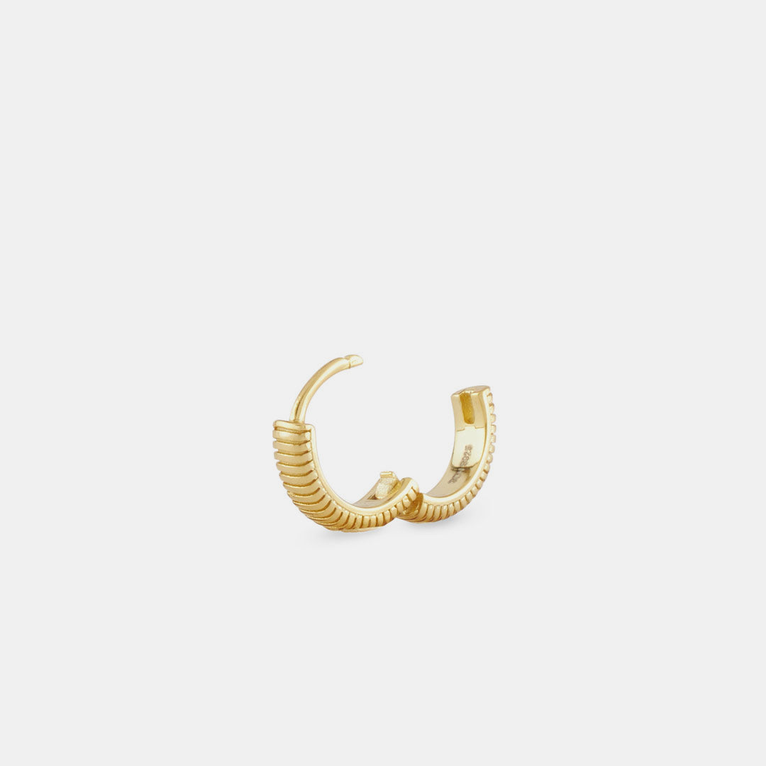 Gold Lasso Earring