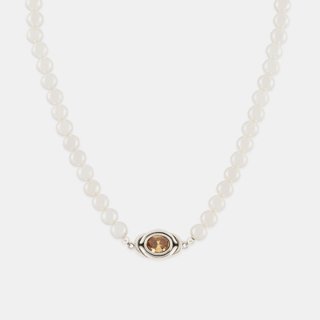Pearl Eternity Necklace Pearl Eternity Necklace