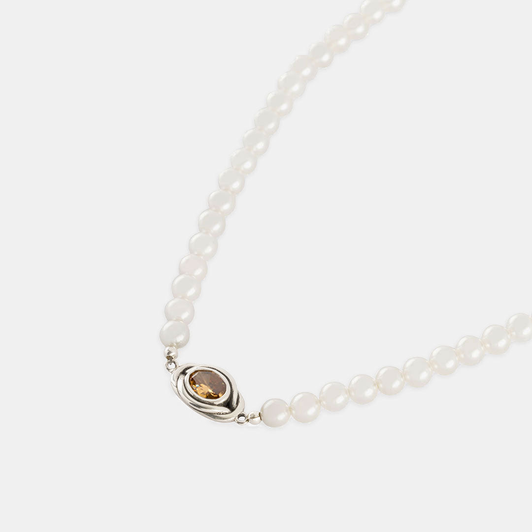 Pearl Eternity Necklace Pearl Eternity Necklace