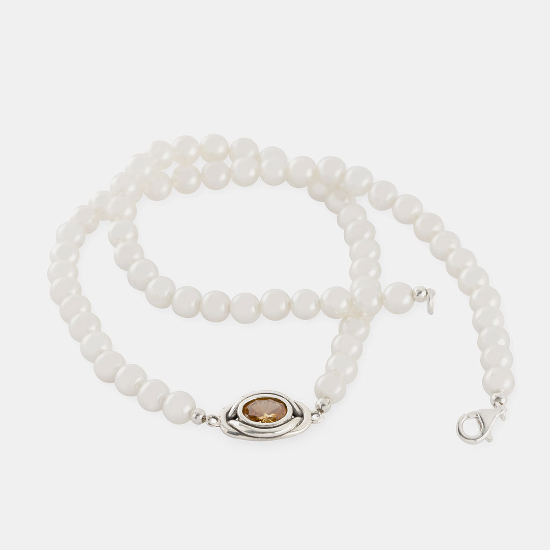 Pearl Eternity Necklace Pearl Eternity Necklace