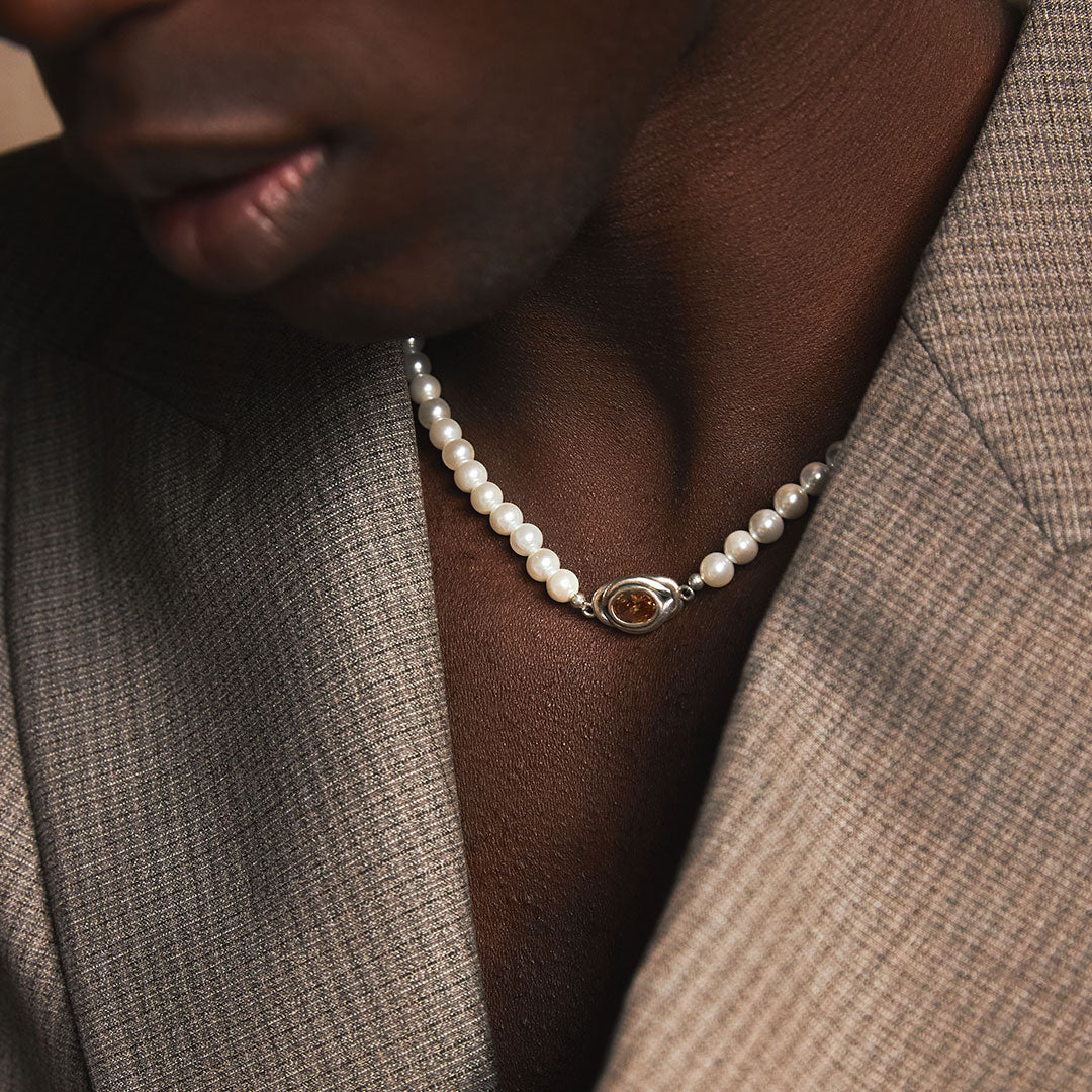 Pearl Eternity Necklace Pearl Eternity Necklace