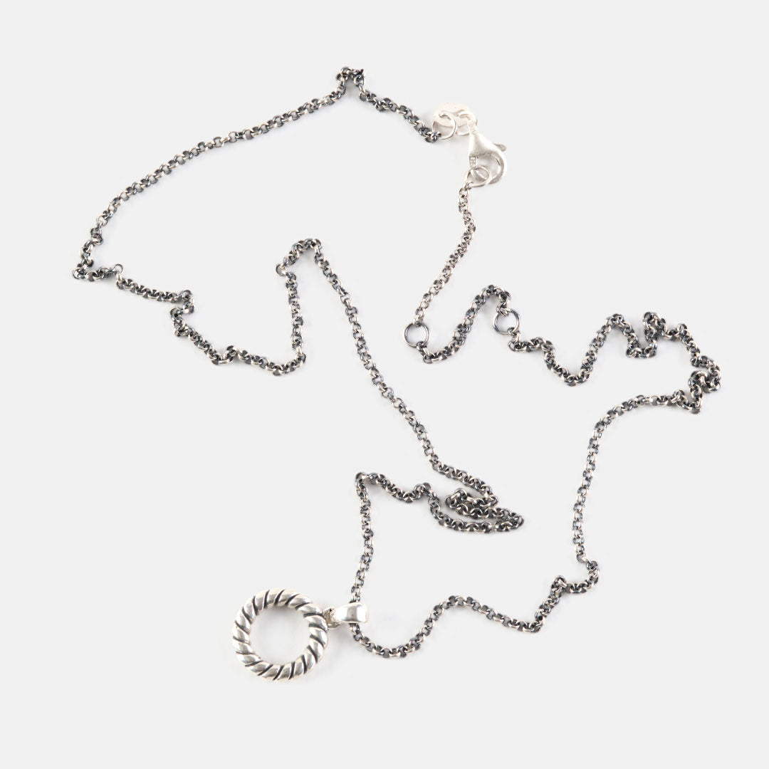 Silver Aura Necklace