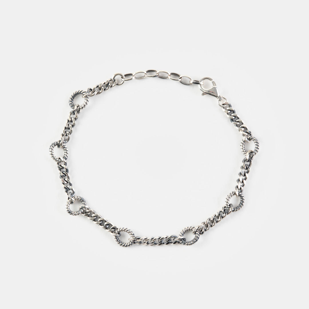 Silver Braid Bracelet