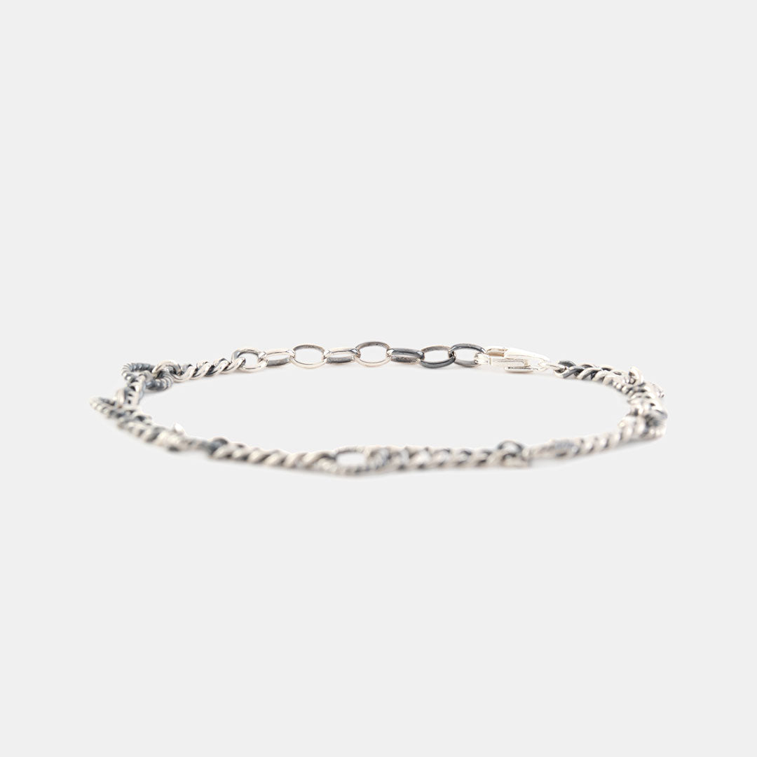 Silver Braid Bracelet