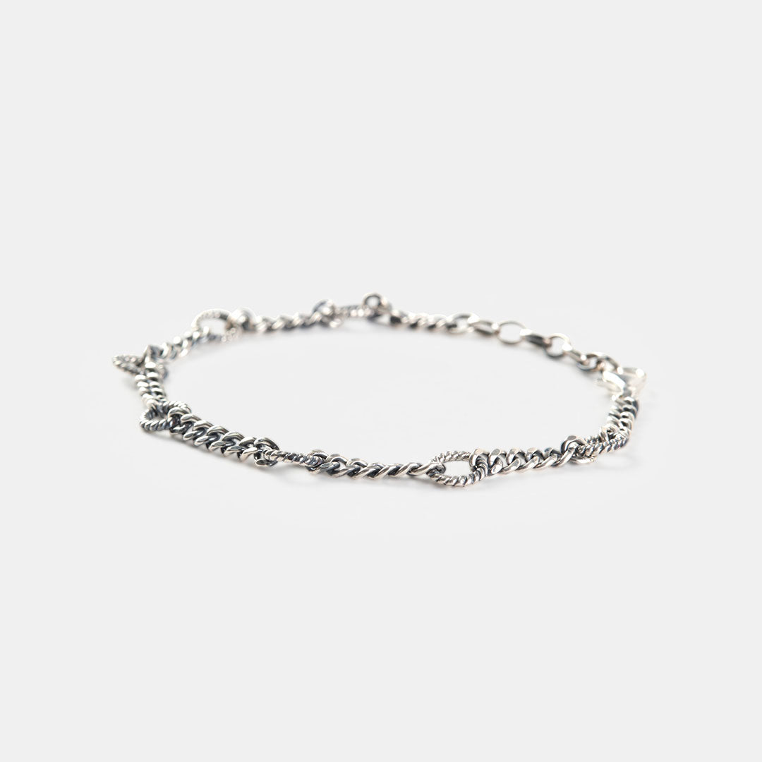 Silver Braid Bracelet