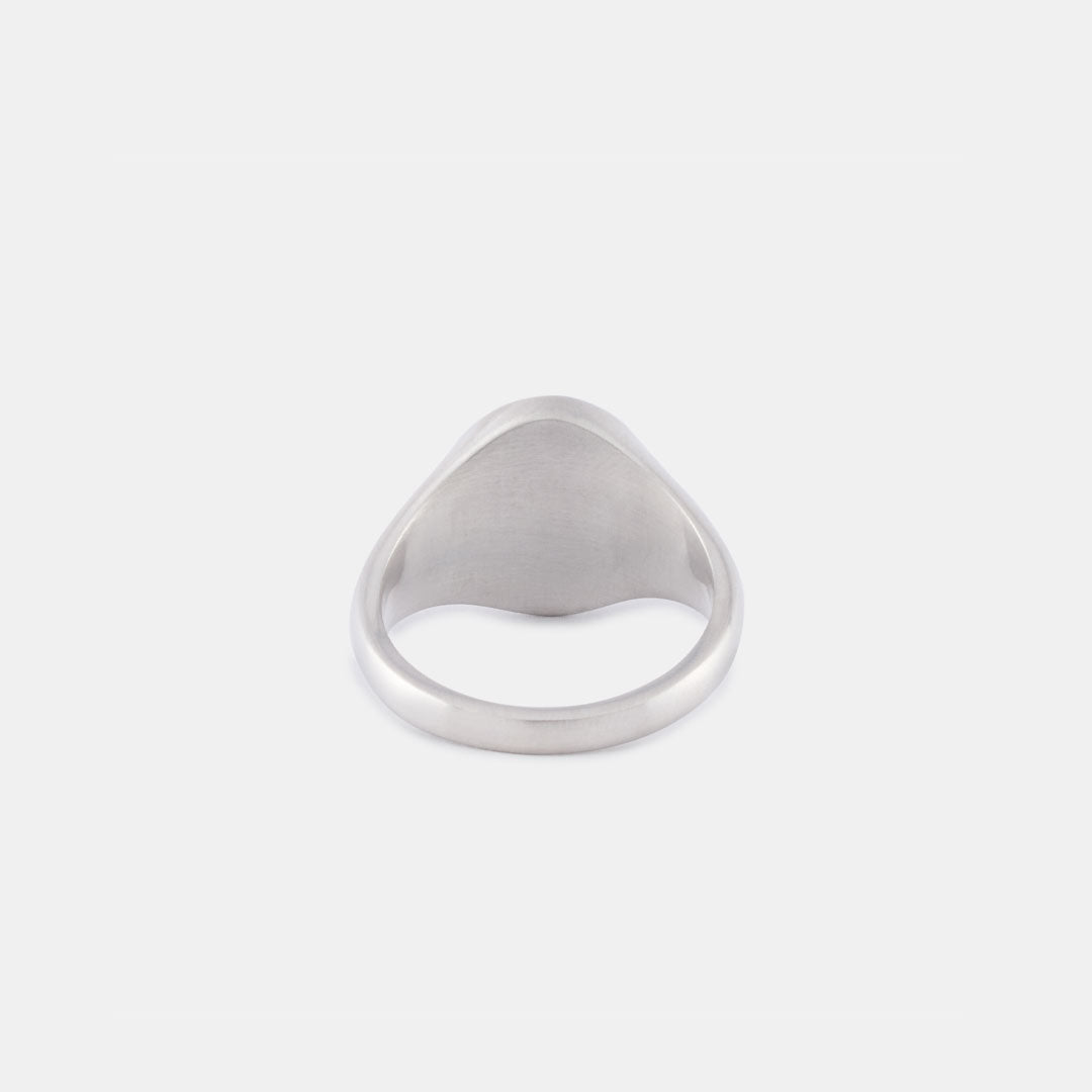 Silver Cherub Cameo Ring