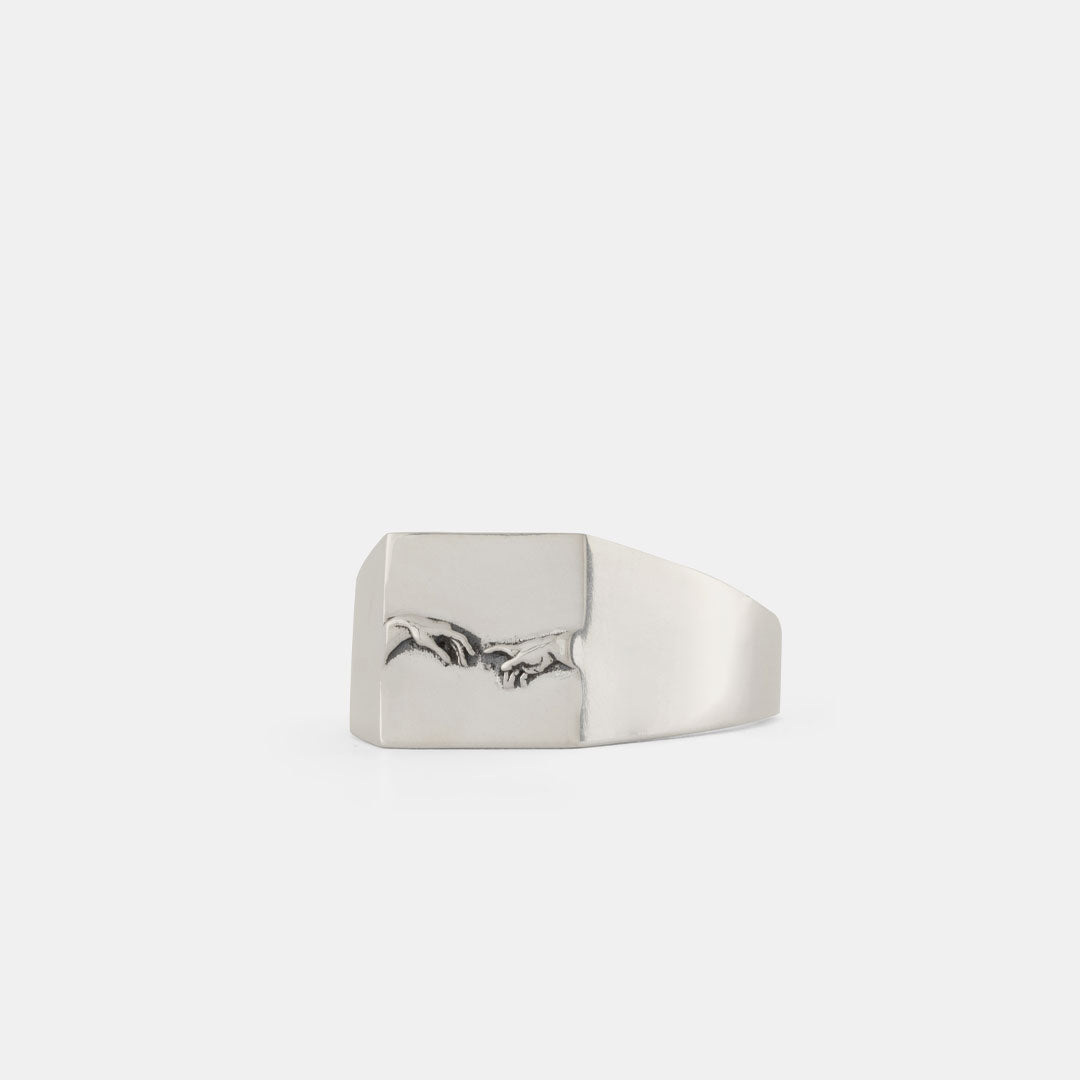 Silver Creation of Adam Ring Silver Creation of Adam Ring