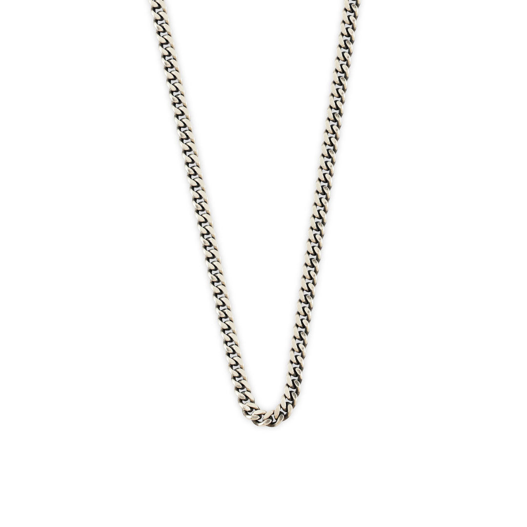 Sterling Silver Diamond Cut Link Chain Necklace - A New Day™ Silver