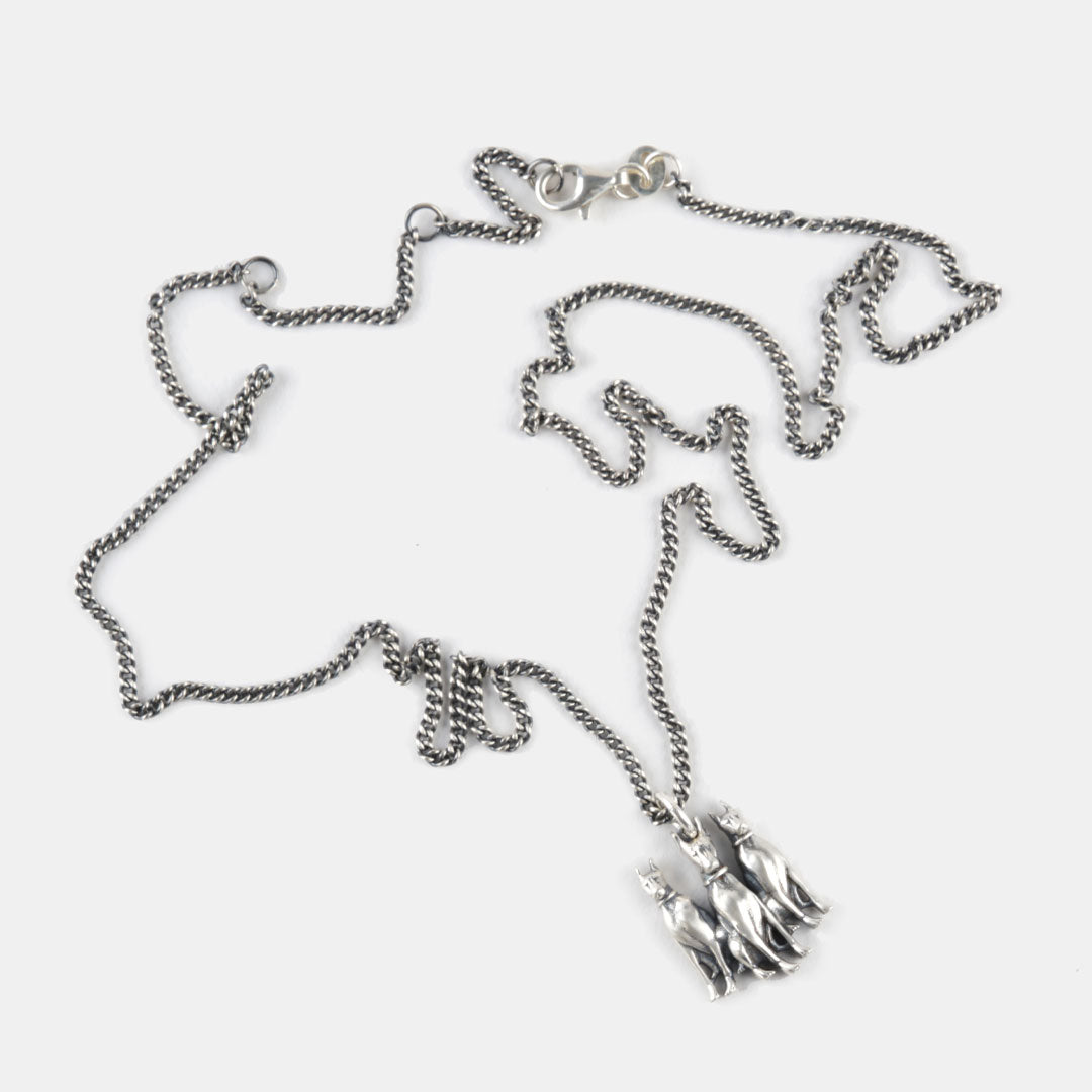 Silver Doberman Necklace Silver Doberman Necklace