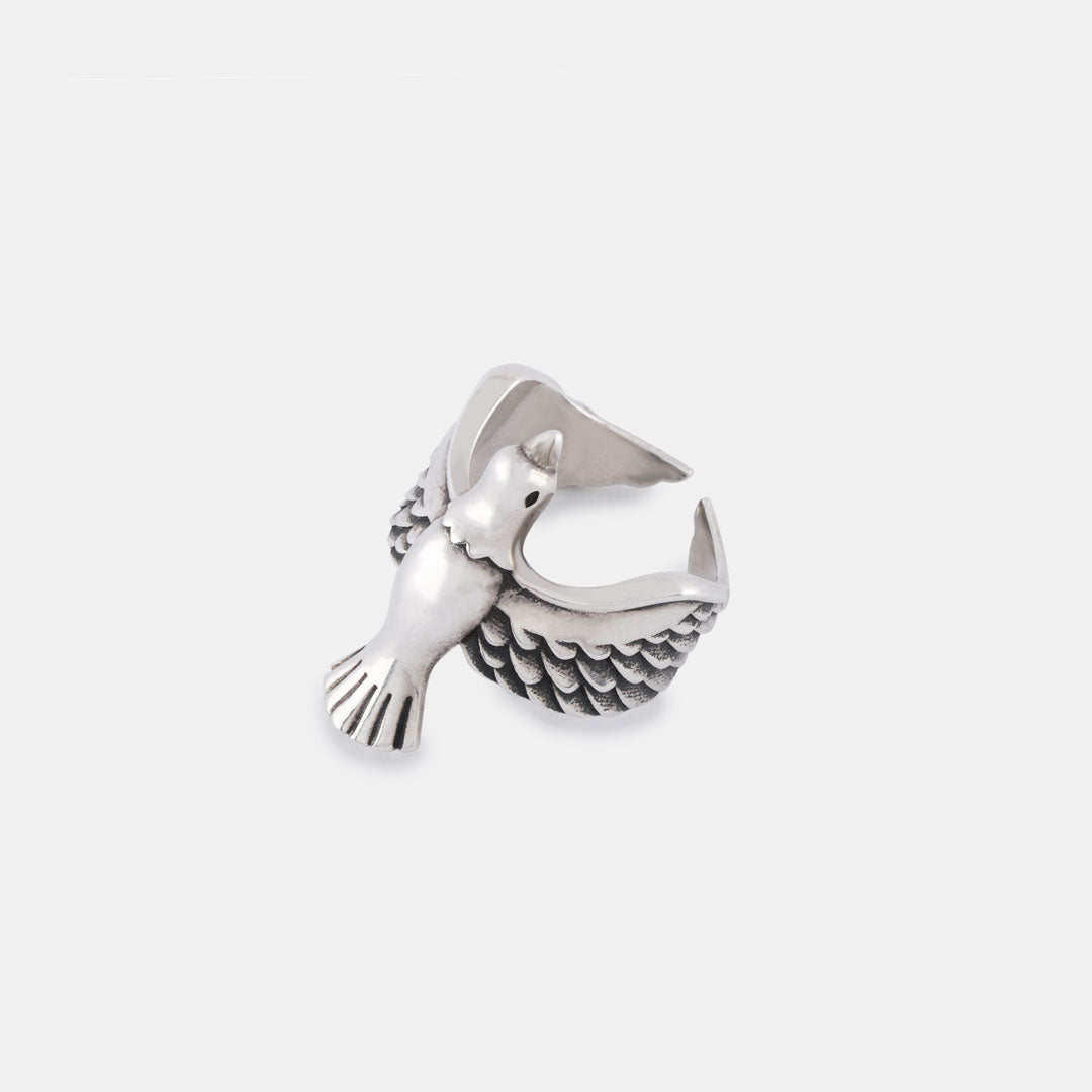 Silver Dove Ring - Serge DeNimes