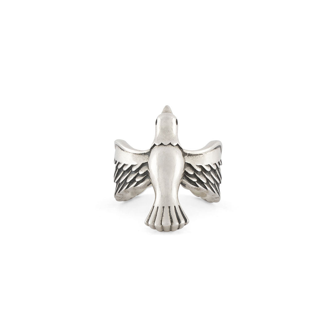 【Serge DeNimes】ダヴ・カメオ・リング Silver Dove Ring – Serge DeNimes