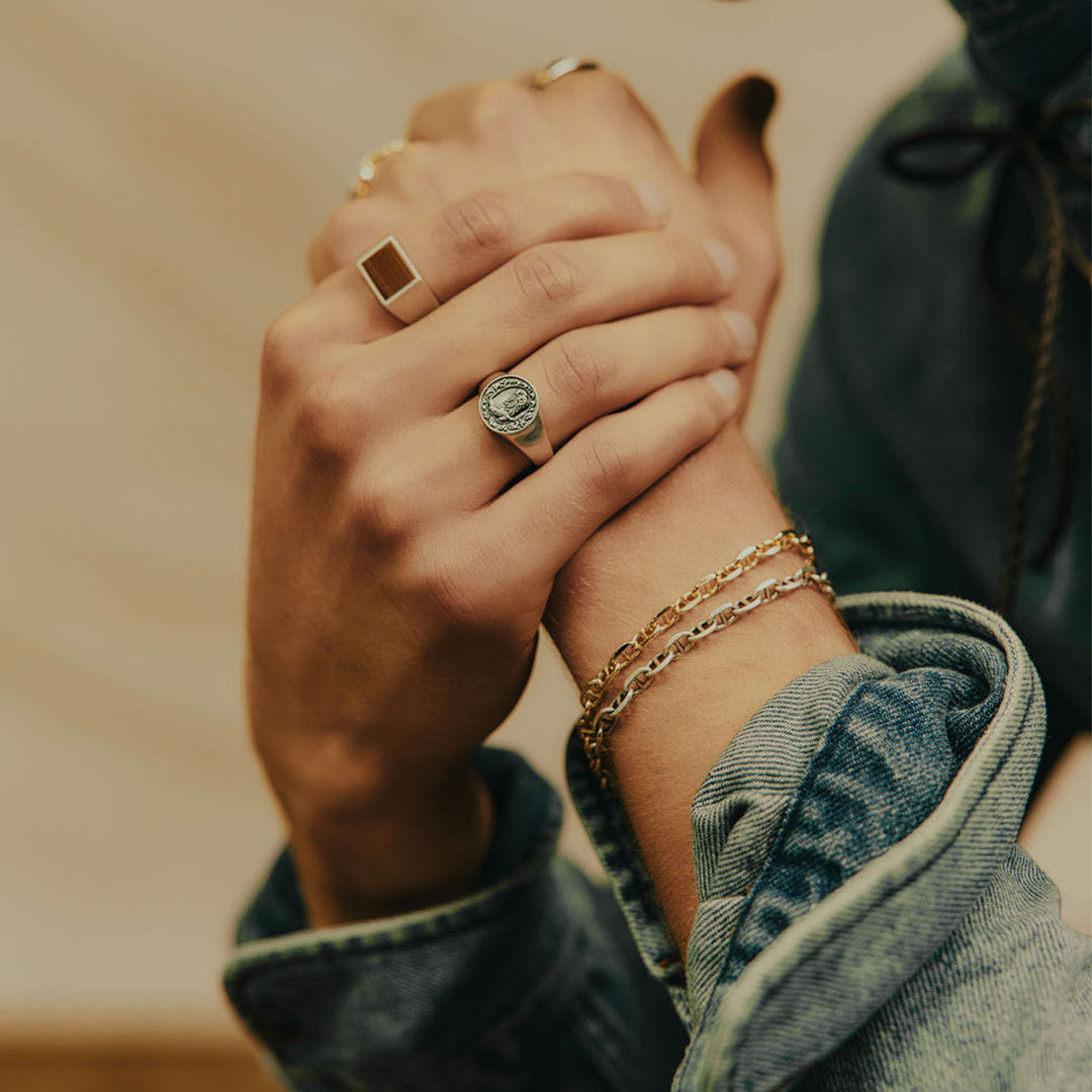 Silver Wanted Bracelet