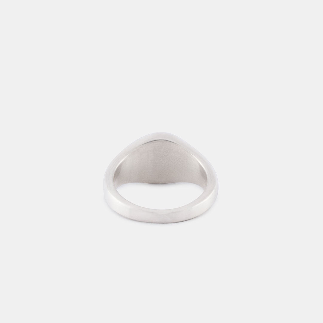 Silver Envy Signet Ring