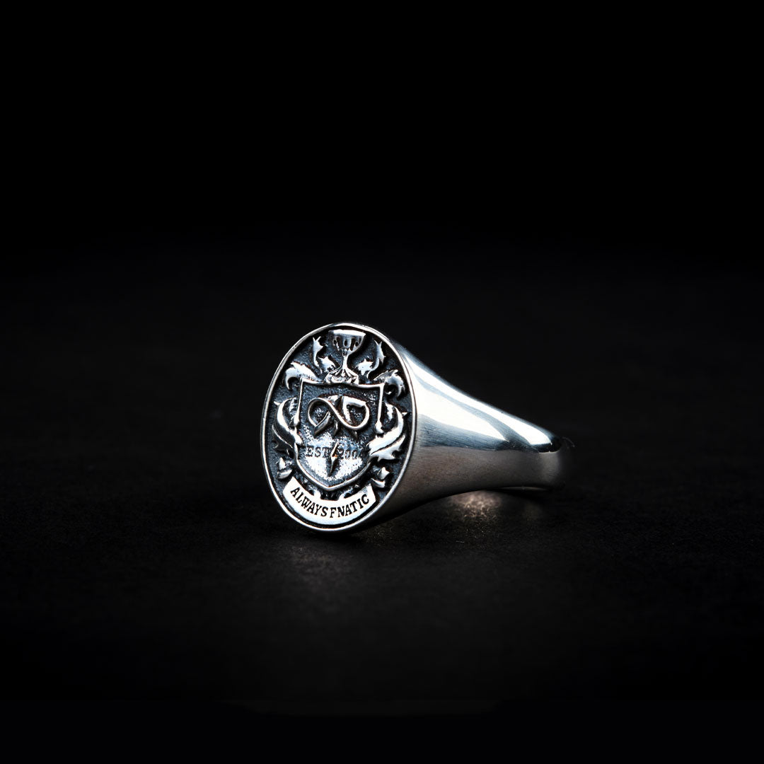 Silver Fnatic Signature Crest Ring Silver Fnatic Signature Crest Ring