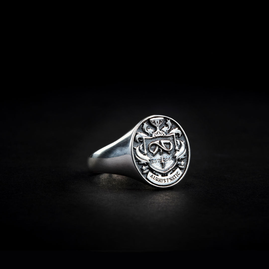 Silver Fnatic Signature Crest Ring Silver Fnatic Signature Crest Ring