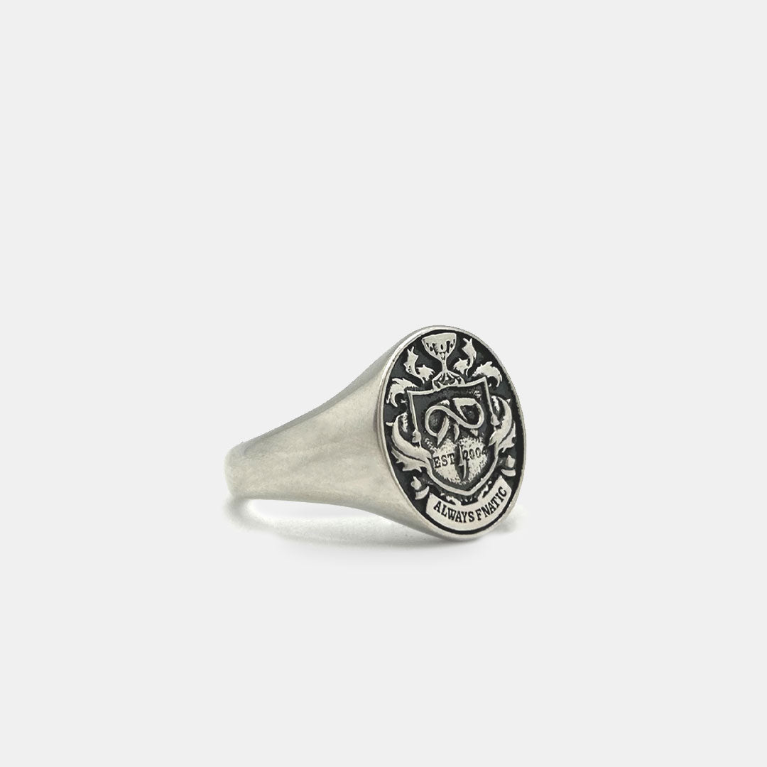 Silver Fnatic Signature Crest Ring Silver Fnatic Signature Crest Ring