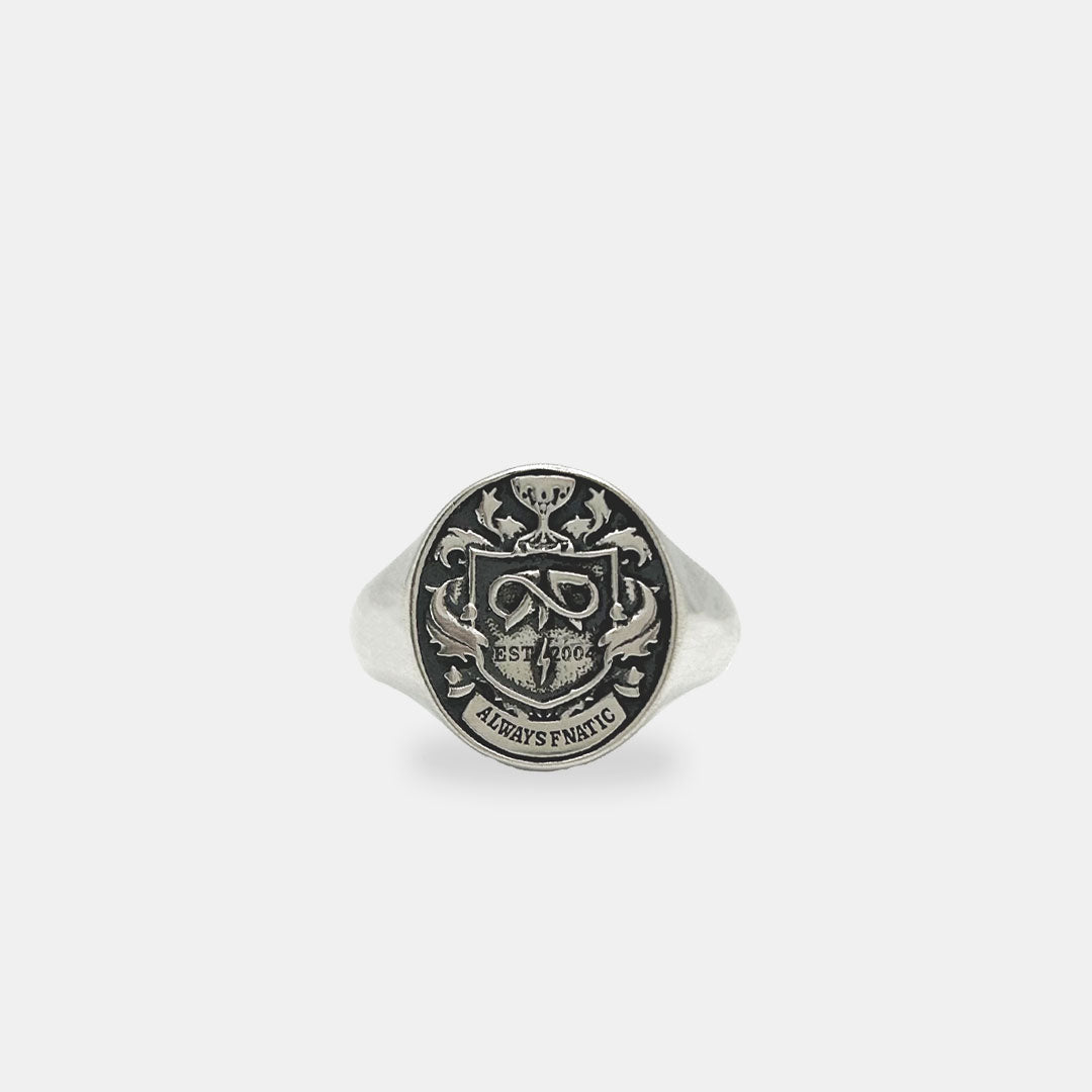 Silver Fnatic Signature Crest Ring Silver Fnatic Signature Crest Ring