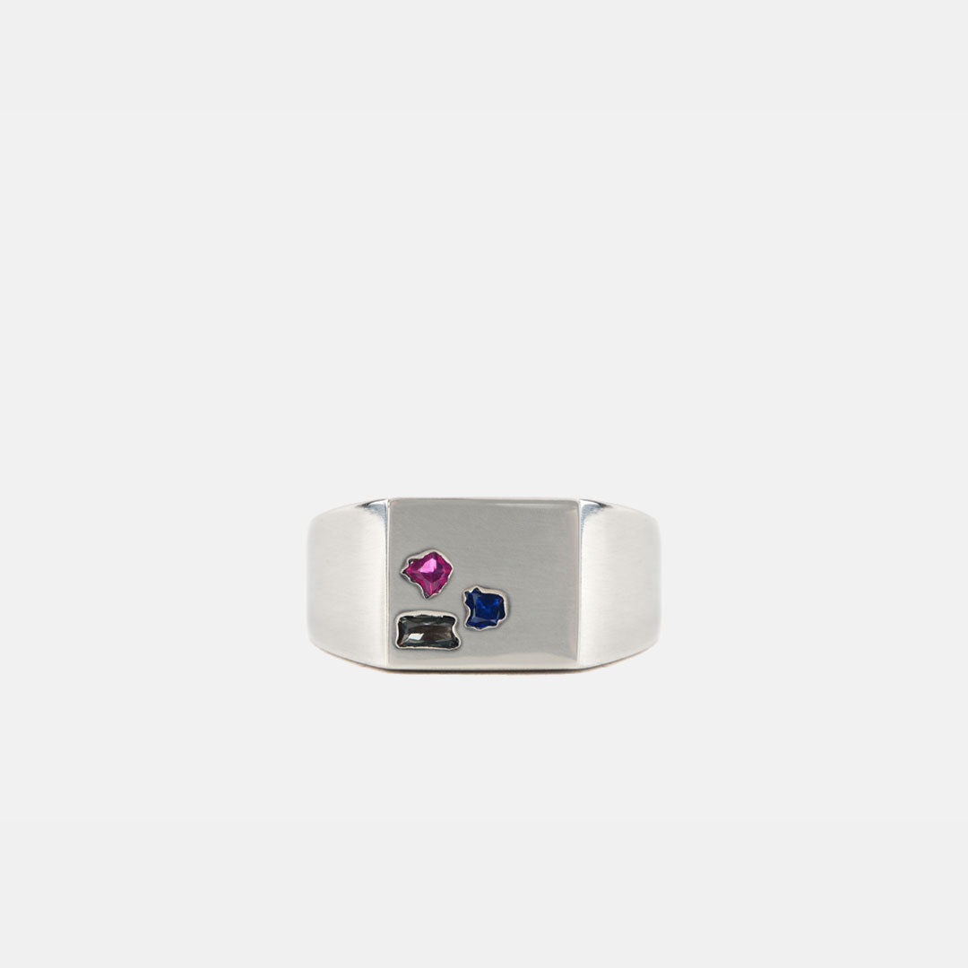 Silver Glow Ring