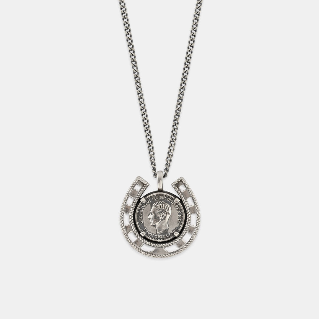 Silver Horseshoe Necklace Silver Horseshoe Necklace