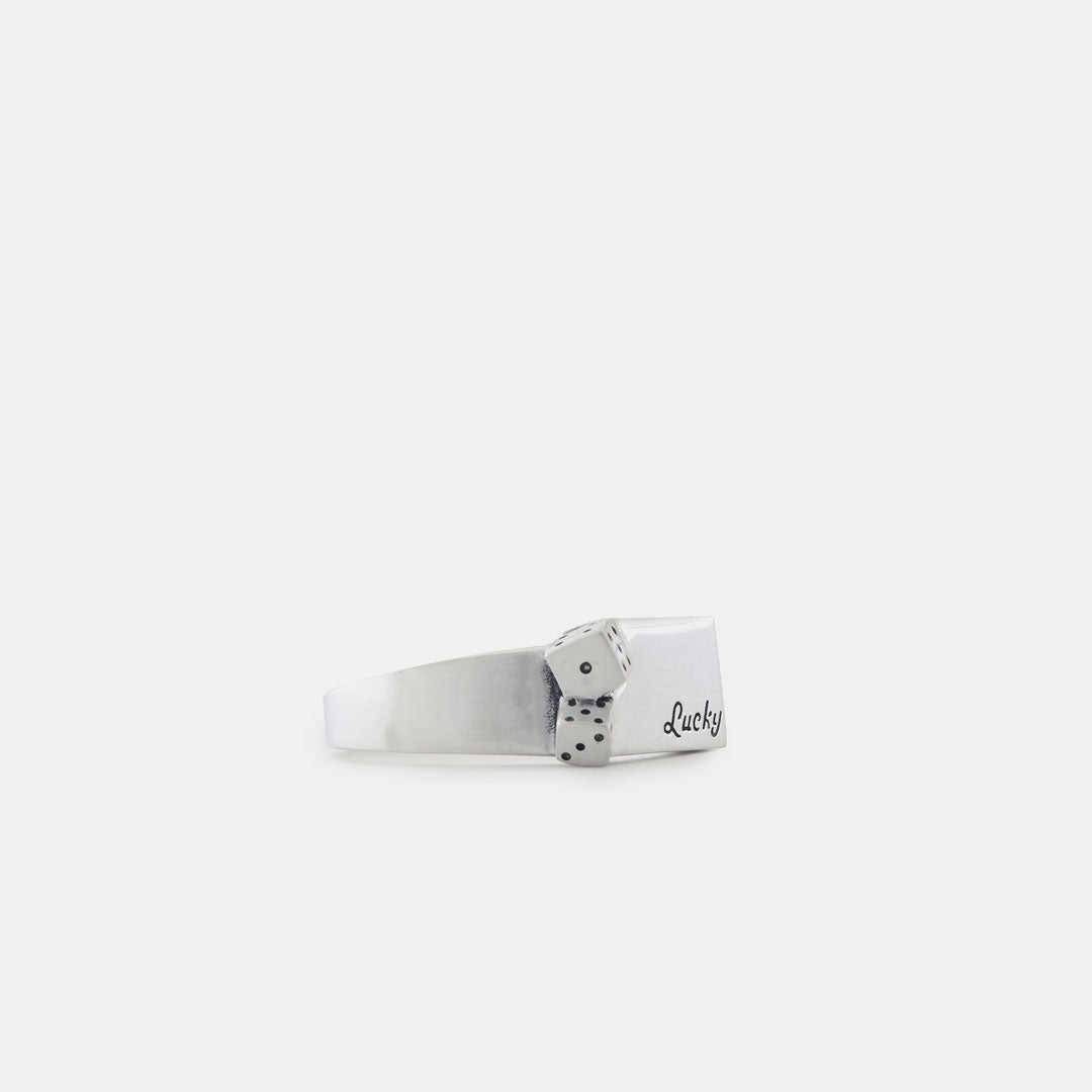 Silver Lucky Dice Ring Silver Lucky Dice Ring