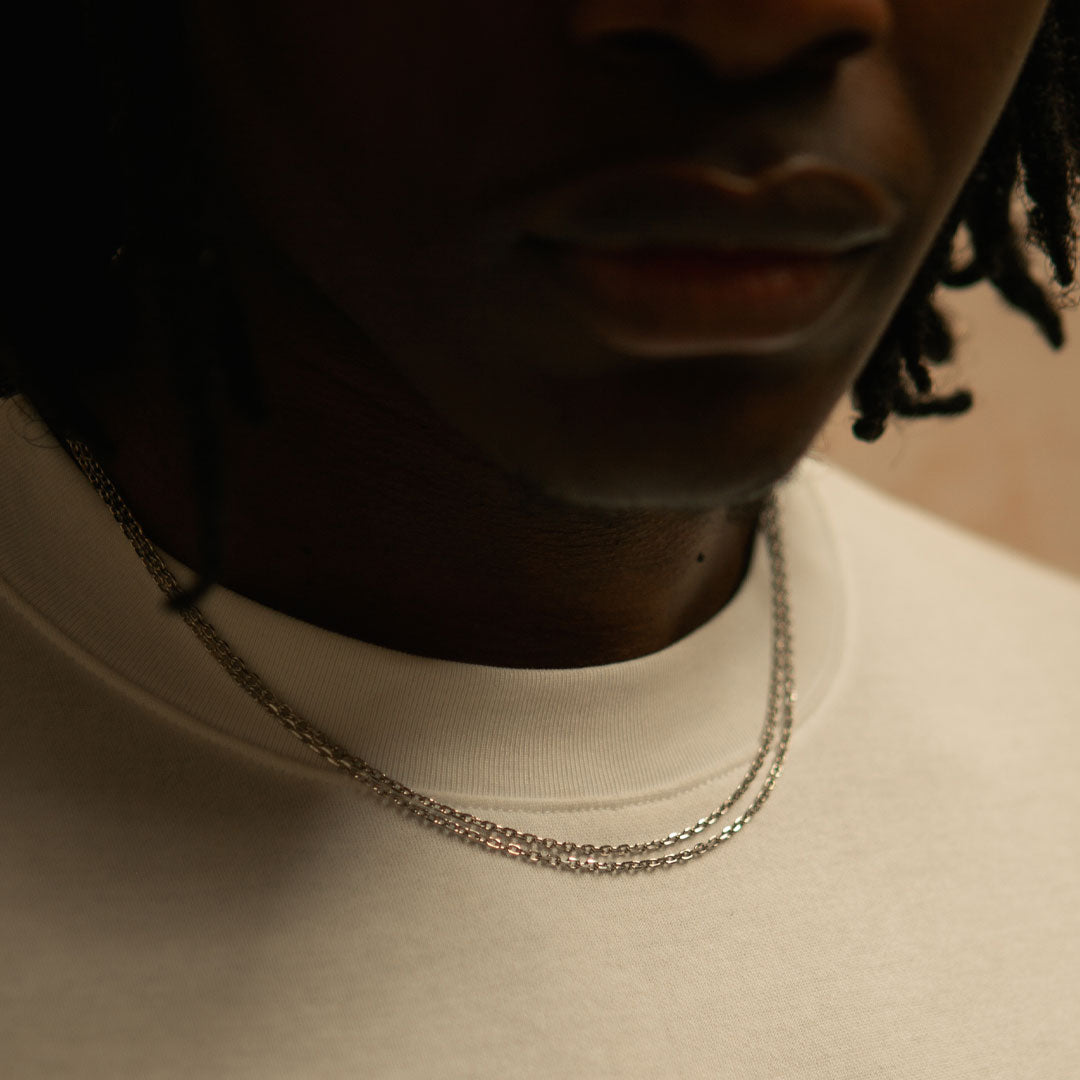 Silver Oval Belcher Chain Silver Oval Belcher Chain