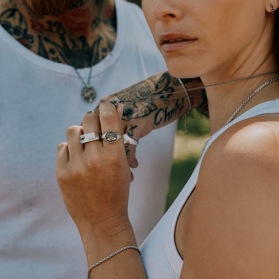 Silver Sinner Ring Silver Sinner Ring