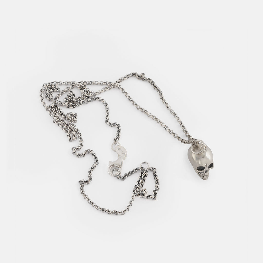 Silver Skull Necklace Silver Skull Necklace