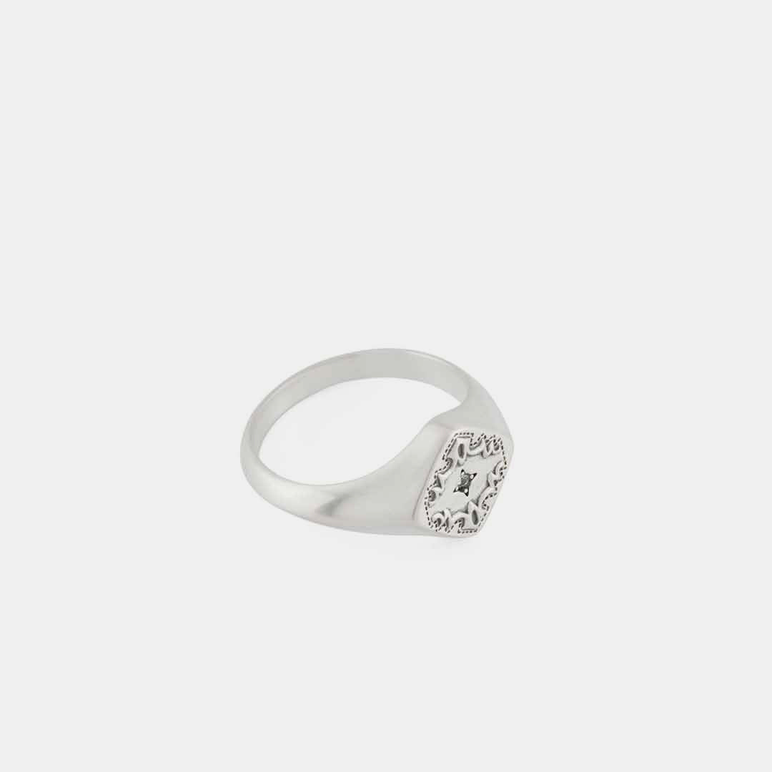Silver Spur Ring