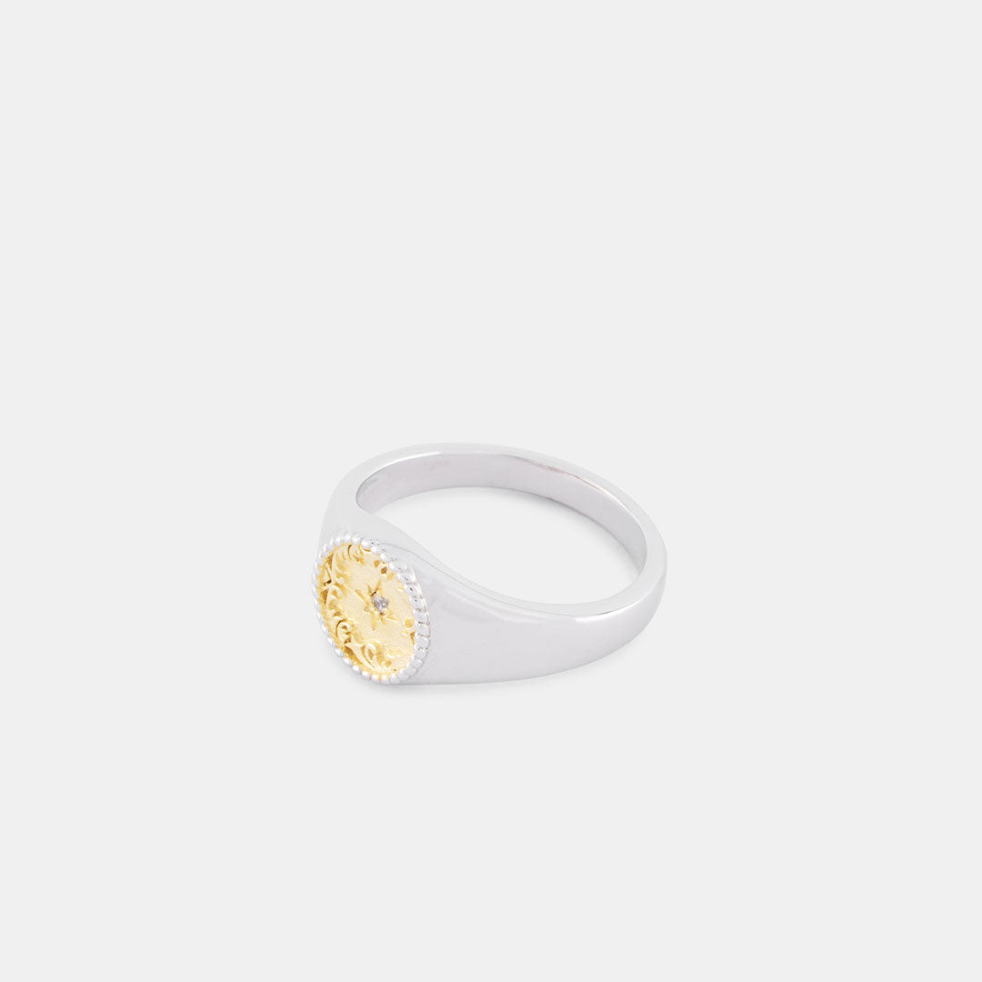 Silver Sundown Ring