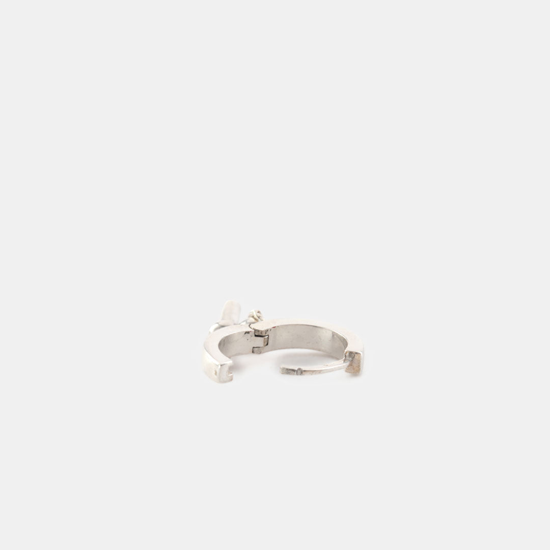 Silver T-Bar Earring Silver T-Bar Earring