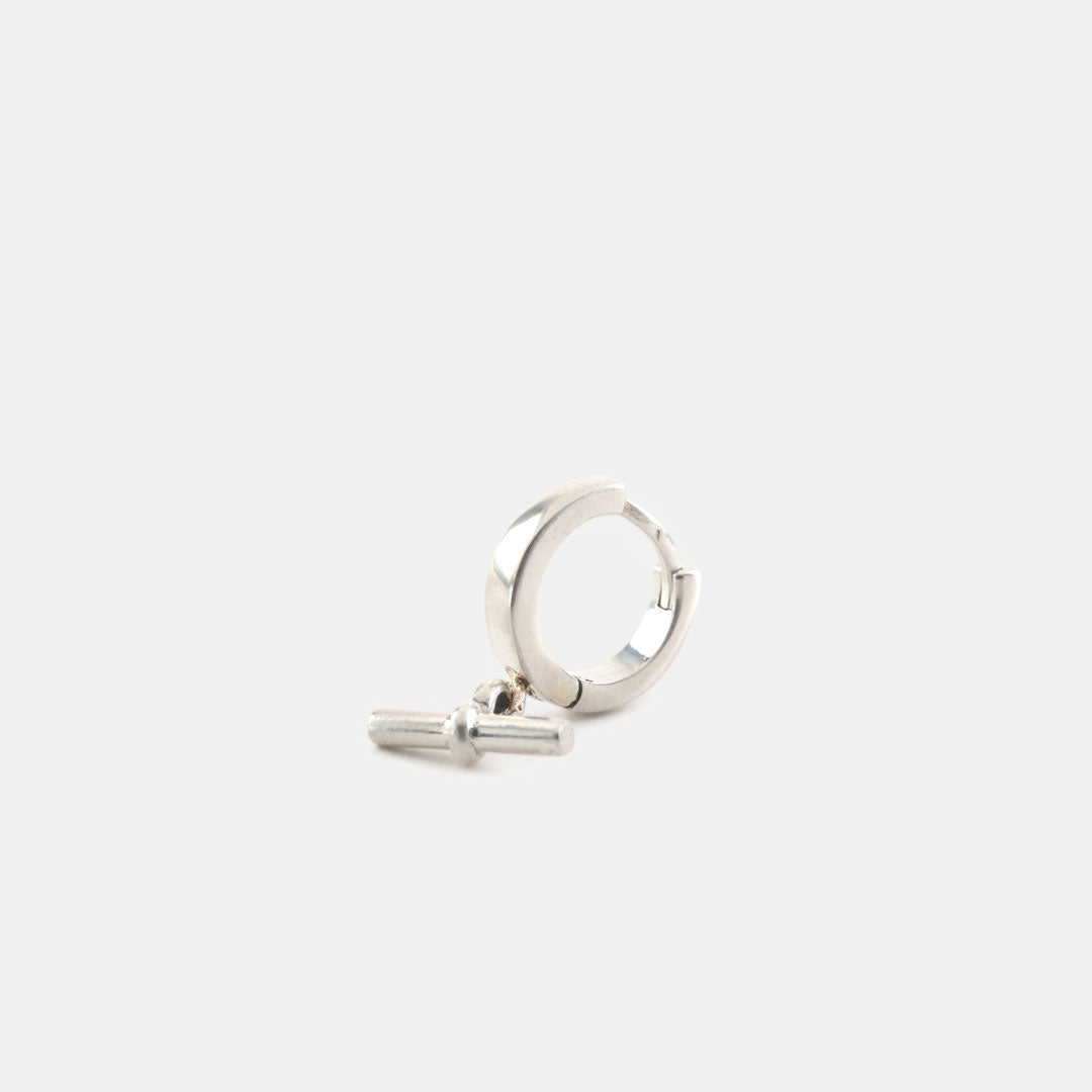 Silver T-Bar Earring Silver T-Bar Earring