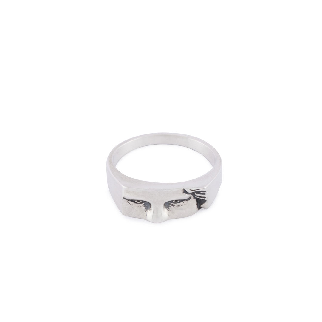 Silver Zeus Ring | Men's 925 Sterling Silver | Serge DeNimes