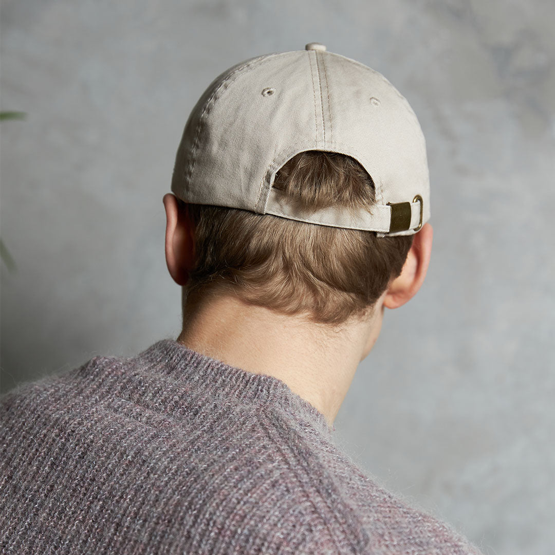 Beige Essential Dad Cap