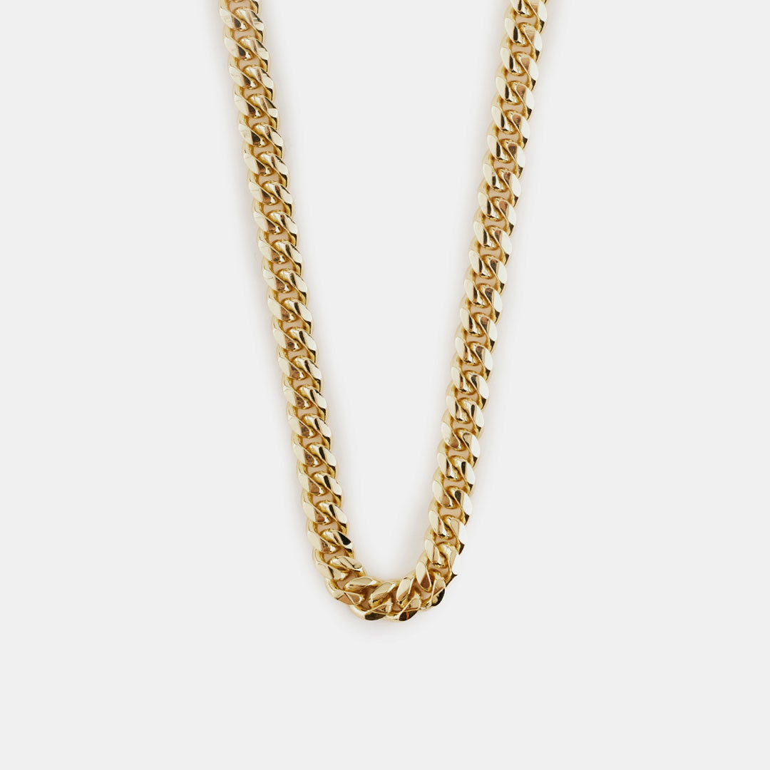 Gold Plated Silver Curb Chain - Serge DeNimes