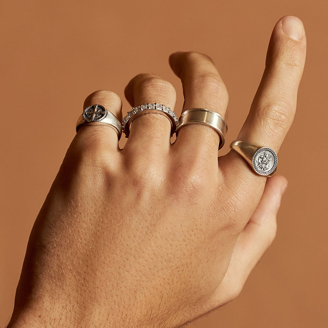 Silver Band Ring Silver Band Ring