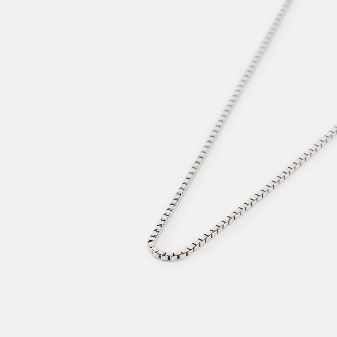 Silver Box Chain Necklace Silver Box Chain Necklace