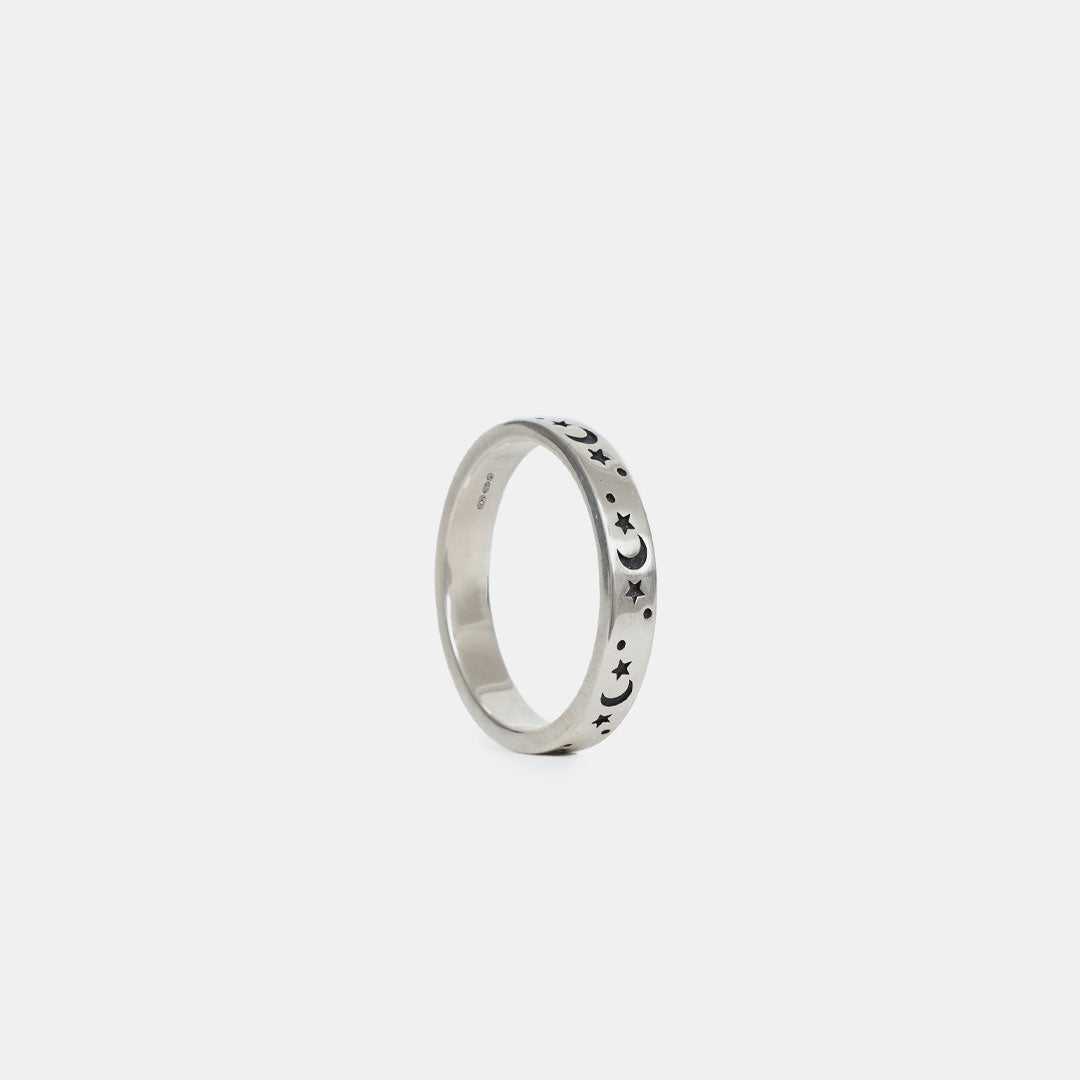 Silver Cosmos Ring Silver Cosmos Ring - Serge DeNimes