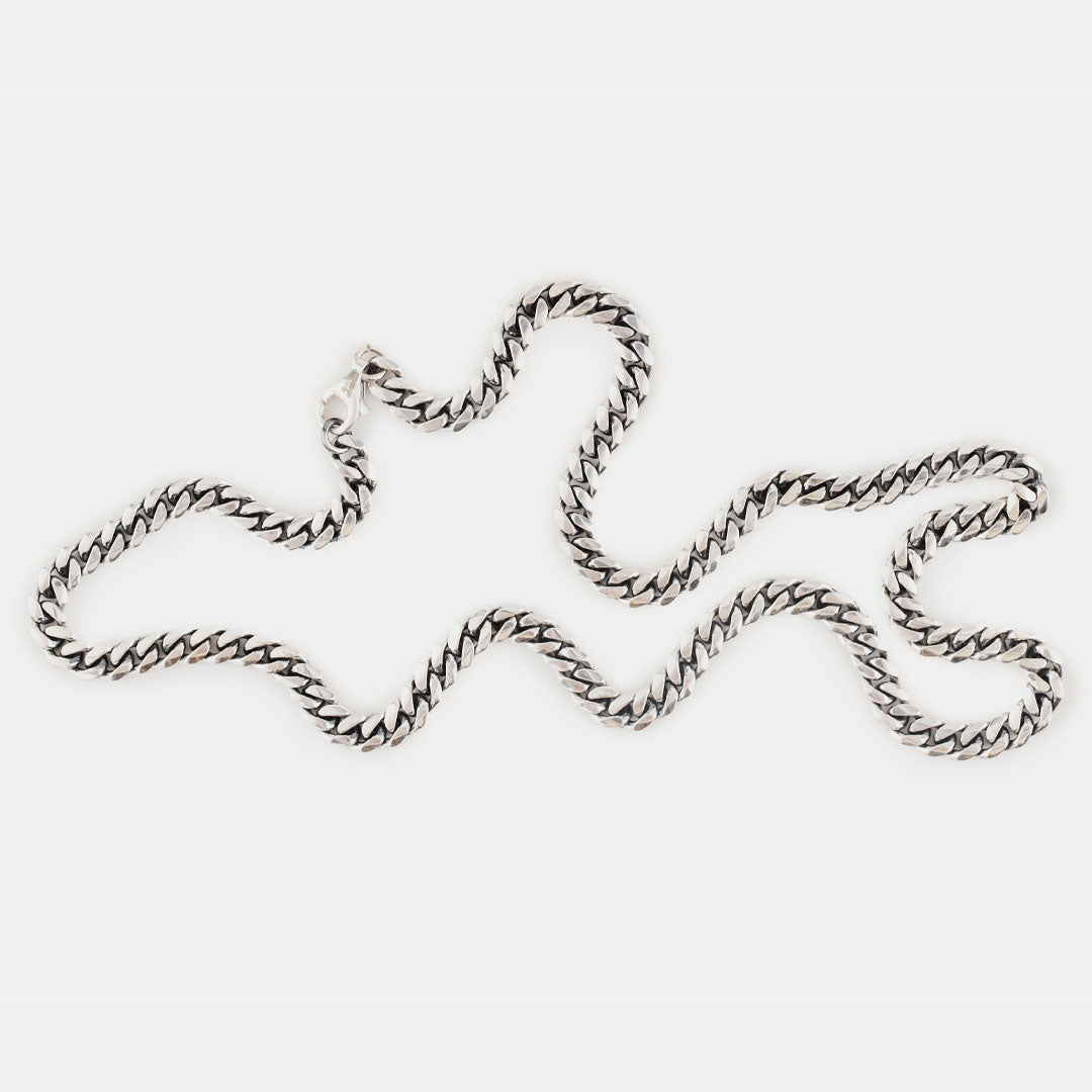 Silver Curb Chain Silver Curb Chain - Serge DeNimes