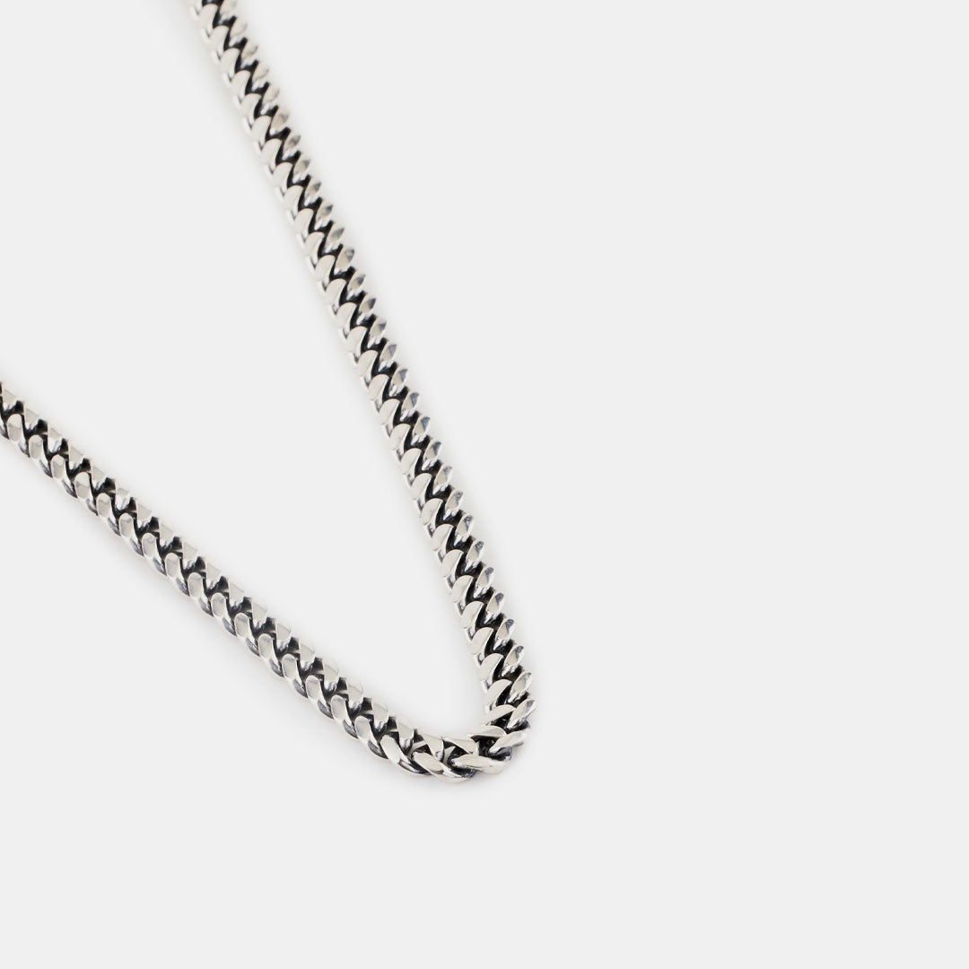 Silver Curb Chain Silver Curb Chain - Serge DeNimes