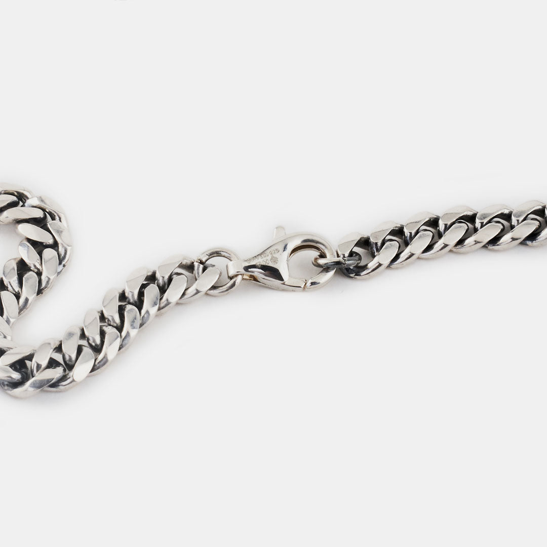 Silver Curb Chain Silver Curb Chain - Serge DeNimes