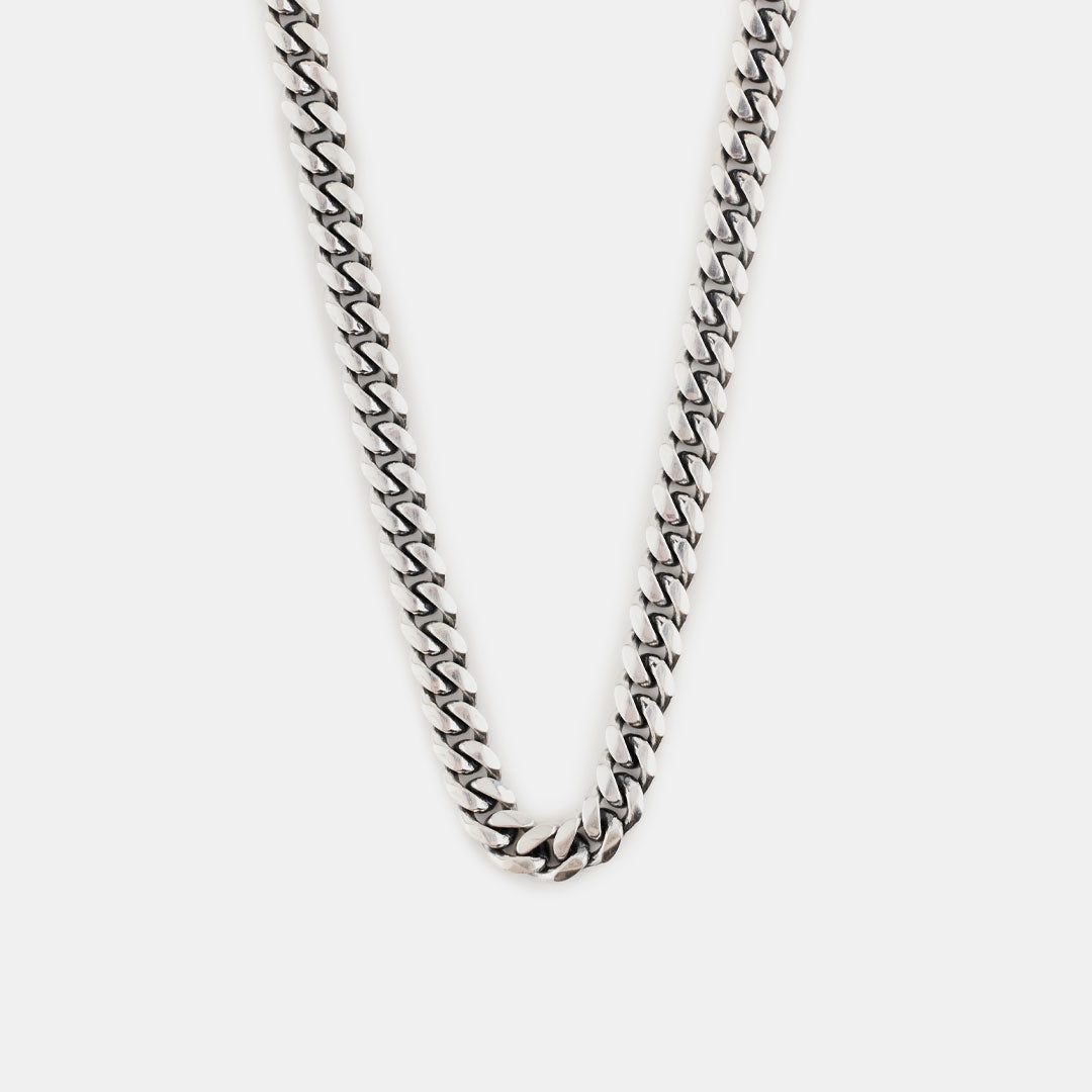 Silver Curb Chain Silver Curb Chain - Serge DeNimes