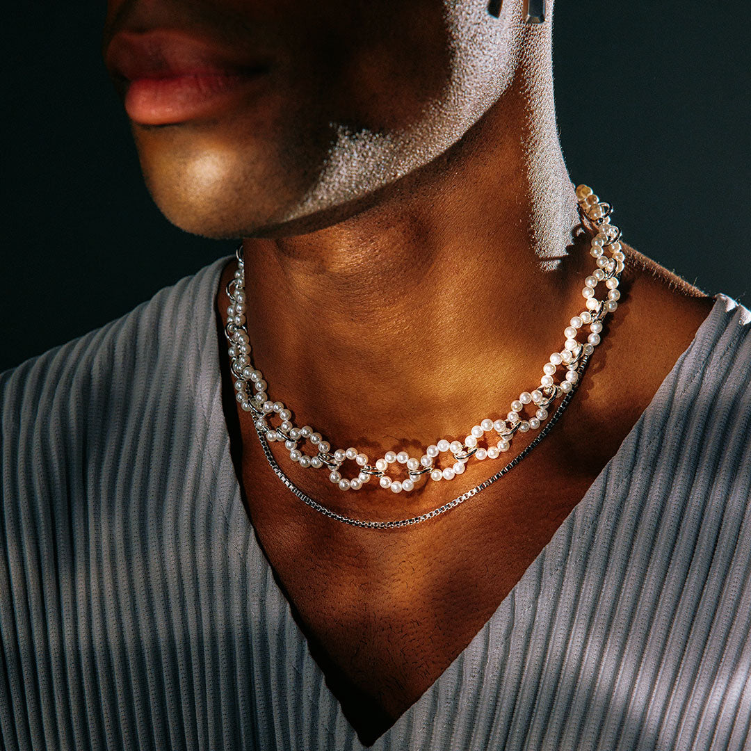 Silver Box Chain Necklace Silver Box Chain Necklace