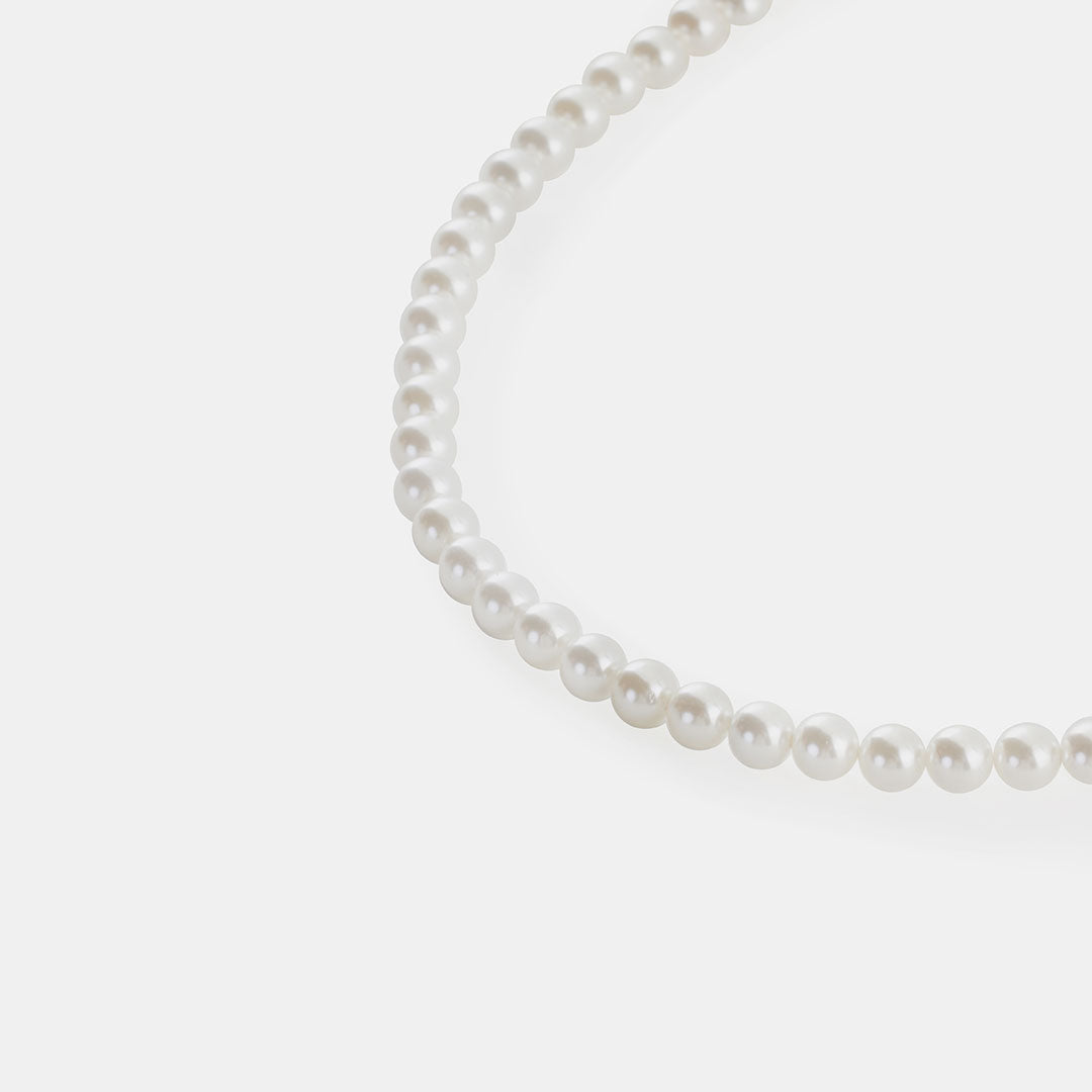 Silver Pearl Necklace Silver Pearl Necklace - Serge DeNimes