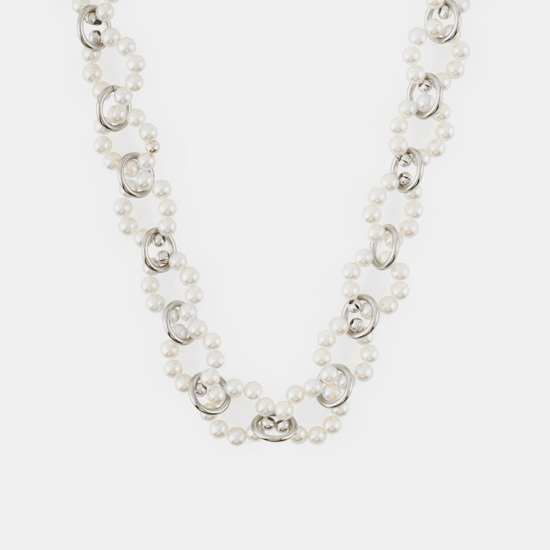Silver Particle Necklace Silver Particle Necklace